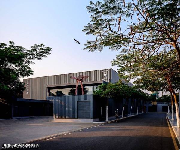 合肥裝修,炫酷帶感的工廠辦公室裝修設計案例